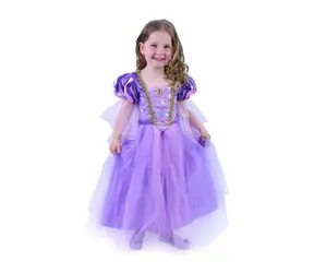 Rappa Kinderkostüm Prinzessin Violet (M)