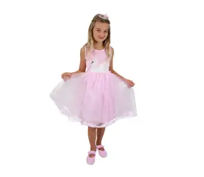 Rappa Kinderkostüm Schwanenprinzessin (S)