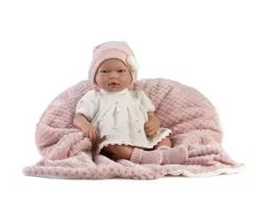Guca 893 NORMA - realistische Babypuppe mit weichem Stoffkörper - 38 cm / ab 3 Jahren