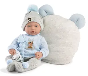 Guca 958 MARCO - realistische Babypuppe mit Geräuschen und weichem Stoffkörper - 38 cm / ab 3 Jahren