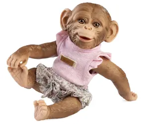 Guca 994 REBORN MONKEY - realistisches Affenbaby mit Vollvinylkörper - 32 cm / ab 3 Jahren