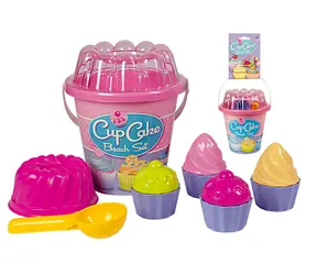 Androni Sandkuchen-Set Medium Pink / ab 12 Monaten