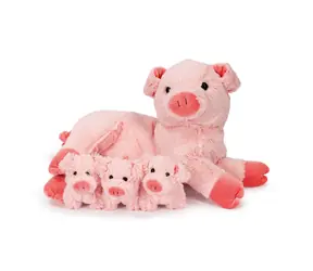 Cozy Noxxiez Ferkel mit Mama - Plüschtier / ab 0 Jahren
