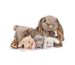 Cozy Noxxiez Bunnies mit Mama - Plüschtier / ab 0 Jahren