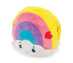 Cozy Noxxiez Rainbow - warmes Plüschkissen 3 in 1 / ab 0 Jahren