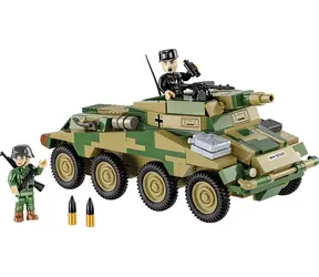 Cobi 2288 II WW Sd. Kfz 234/3 Stummel, 1:35 / 438 Würfel / 2 Figuren / ab 8 Jahren