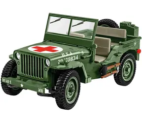 Cobi 2806 Willys MB Krankenwagen / 1131 Teile / 1:12 / ab 10 Jahren