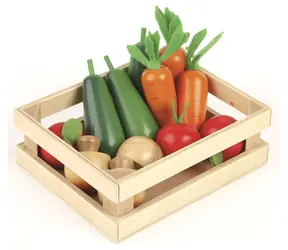 Tidlo Holzkiste mit Gemüse