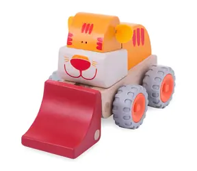 Wonderworld Holz-Minilader Tiger