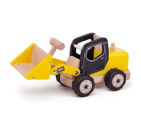 Tidlo Holzbagger gelb