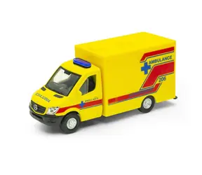 Welly Mercedes-Benz Sprinter Krankenwagen 1:34 gelb