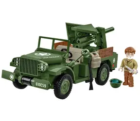 Cobi 3116 II WW 37 mm GMC M6 Fargo / 230 Würfel / 1 Figur / 1:35 / ab 7 Jahren