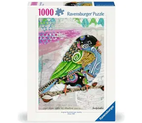 Ravensburger Abstrakter Vogel / 1000 Teile / ab 8 Jahren