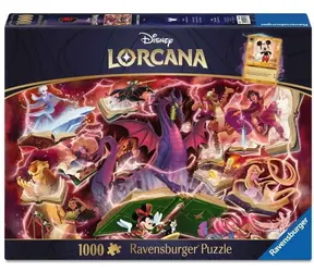 Ravensburger Disney Lorcana - Glimmers of the Realm: Rubin / 1000 Teile / ab 14 Jahren