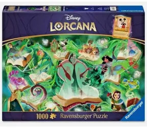 Ravensburger Disney Lorcana - Glimmers of the Realm: Smaragd / 1000 Teile / ab 14 Jahren
