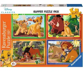 Ravensburger Disney: Der König der Löwen / 4x42 Teile / ab 4 Jahren