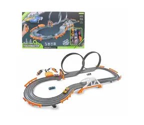 MaDe Car Bahn 520 cm / 145 x 60 x 32 cm / Adapter und Batterie / ab 6 Jahren