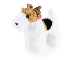 Rappa Plüschhund Foxterrier Dášenka stehend 30 cm / UMWELTFREUNDLICH / ab 0 Jahren