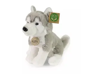 Rappa Plüschhund Husky sitzend 23 cm / SOFT COLLECTION / ab 0 Jahren