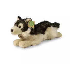 Rappa Plüschwolf liegend 32 cm / UMWELTFREUNDLICH / ab 0 Jahren