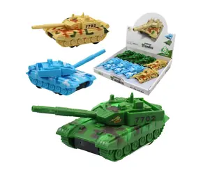 MaDe 14693 Schwungradtank, mit Licht und Sound, batteriebetrieben / 16 x 6 x 6,5 cm / ab 3 Jahren