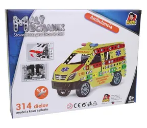 MaDe Little Ambulance Mechanic / 314 Teile / 18 x 7 x 10 cm / ab 3 Jahren