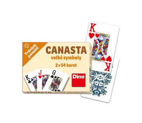 Dino Spielkarten Canasta / ab 7 Jahren / Anzahl Spieler: 2-6