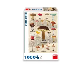 Dino Puzzle Pilze Collage / 1000 Teile / ab 15 Jahren