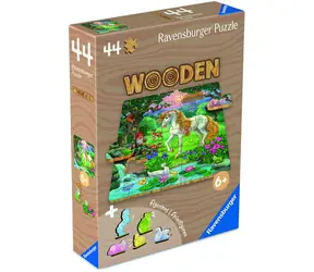 Ravensburger Holzpuzzle Einhorn / 44 Teile / ab 6 Jahren