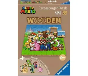Ravensburger Holzpuzzle Super Mario / 44 Teile / ab 6 Jahren