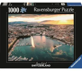 Ravensburger Sonnenuntergang im Herzen von Genf / 1000 Stück / ab 14 Jahren