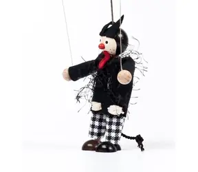 Gerlich Holzpuppe Teufel Bruno