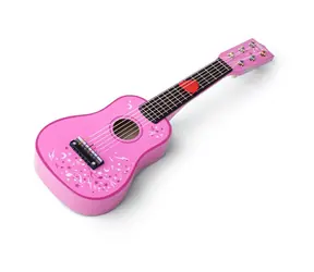 Tidlo Holzgitarre Stern Pink