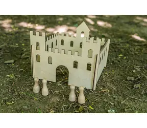 BeWooden Holzschloss Panáčeks Königreich