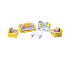 Tidlo Holzmöbel Wohnzimmer gelb
