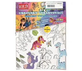 Pexi Maltücher - Dinosaurier