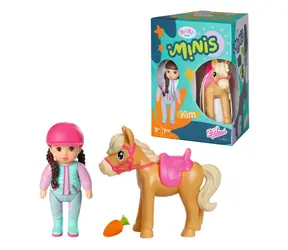 Zapf Creation BABY born Minis Set mit Pferd und Puppe / ab 3 Jahren