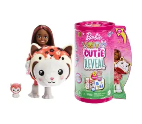 Mattel Barbie Cutie Reveal Chelsea im Kostüm - Kätzchen im Roten Panda-Kostüm / ab 3 Jahren