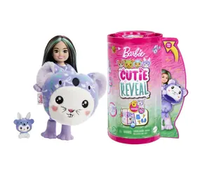 Mattel Barbie Cutie Reveal Chelsea im Kostüm - Häschen im lila Koala-Kostüm / ab 3 Jahren