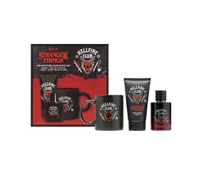 Corsair Toiletries Stranger Things Hellfire Club Kosmetikset mit Becher