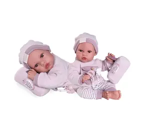 Antonio Juan 33391 ERIKA - realistische Babypuppe mit weichem Stoffkörper - 42 cm