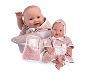 Antonio Juan 50417 MIA - realistische Babypuppe mit blinkendem und pinkelndem Körper aus Vinyl - 42 cm