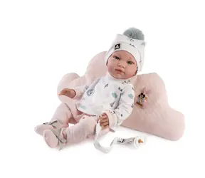 Guca 944 Neugeborenes Mädchen - realistische Babypuppe mit Vollvinylkörper - 42 cm