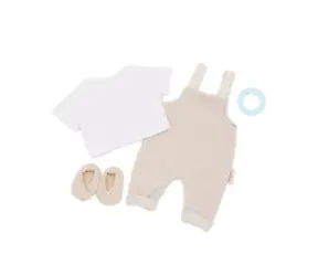 LullaBaby Puppenhose mit T-Shirt und Accessoires / ab 2 Jahren