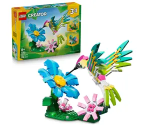 LEGO® Creator 3-in-1 Set 31384 Wildtiere: Bunter Kolibri / Anzahl der Teile: 312 / ab 8 Jahren