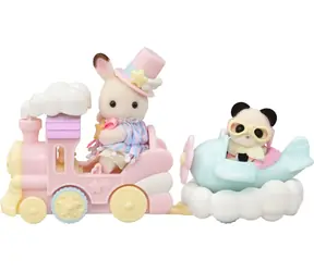 Sylvanian Families Flugzeug-, Zug- und Babyfiguren im Vergnügungspark / ab 3 Jahren