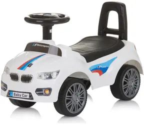 CHIPOLINO Laufradauto mit Melodien Sprinter Weiß