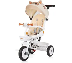 CHIPOLINO Dreirad mit Verdeck Marathon 2in1 für Kätzchen / 1-3 Jahre