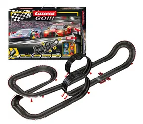Ausgepackt - Carrera 62561 GO DTM High Speed Show / Rennstrecke / Streckenlänge 8,9 m / ab 6 Jahren / ausgepackt