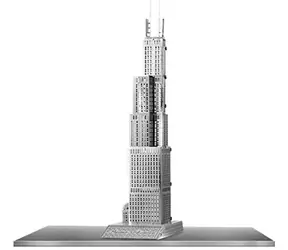 Metal Earth 3D-Puzzle Sears Tower (Willis Tower) (ICONX) / Anzahl der Teile: 20 / ab 14 Jahren